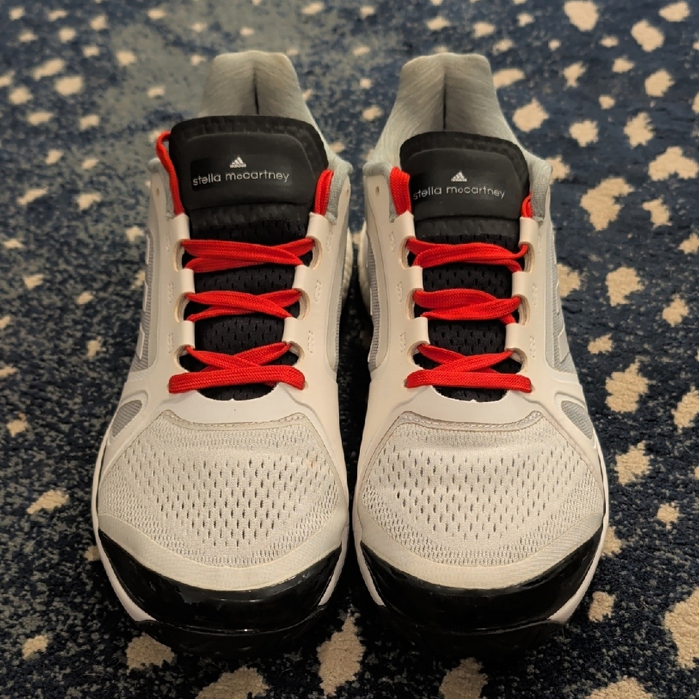 Adidas by Stella McCartney White and Black Athletic Shoes